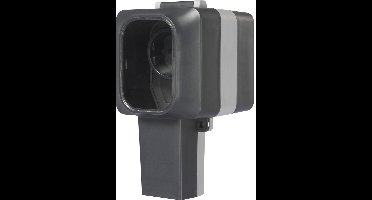 Sygonix SY-6670746 1-voudig Stopcontact (opbouw) Afsluitbaar, Zwenkbare stopcontacttop IP55 Grijs