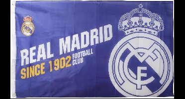 Vlag Real Madrid since 1902 'official item' 152 x 91 cm