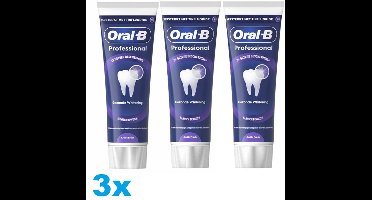 Oral-B Professional Gezonde Whitening Tandpasta 3 x 75 ml – Active Fresh – 3-pack