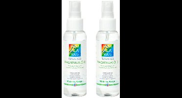Voordeelset Himalaya Magnesium Olie Spray 2x100 ml - Magnesium spray - Magnesium olie Voeten & Spieren - Magnesiumolie Aanbieding - Natuurzuiver, Snel Opneembaar, Ondersteunt Spieren & Zenuwstelsel