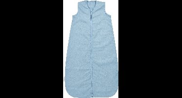 Meyco Baby Studio Collection Linnen Baby Slaapzak - Jeans Blue - 70cm - 0.5 TOG