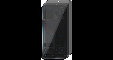 Privacy Screenprotector geschikt voor Nothing Phone 3 - 2x Volledig Dekkend Glas Screen Protector