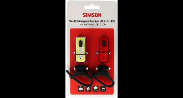 Simson verlichtingsset Aurora Pocket - USB-C oplaadbaar