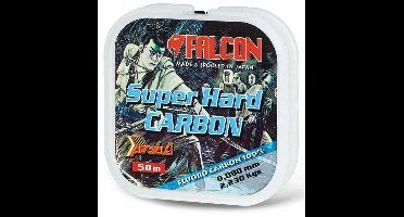 Falcon Super Hard Carbon 50 M Flurocarbon Transparant 0.122 mm
