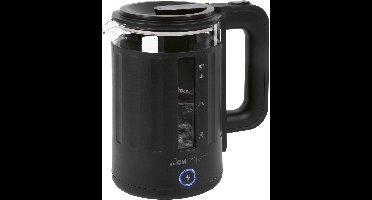 Clatronic WK 3837 G - Waterkoker - Glas - Zwart - 1,7Liter