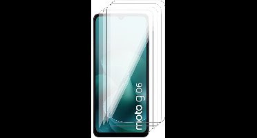 Screenprotector geschikt voor Motorola Moto G06 / G06 Power - 4x Glas Screen Protector
