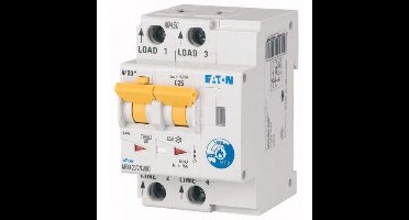 Eaton Eaton vlamboogdetectie 25A 2P C-kar 30mA direct (AFDD-25/2/C/003-A)