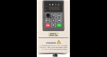 Variabele Frequentieomvormer – VFD – Frequentieaandrijving – Motorregelaar – Toerentalregelaar – PAM-besturing – 220 V Eenfase – 0,75 kW Vermogen