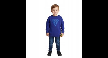 Guess Kindersweater - Donkerblauw - Logo - Maat 92/98