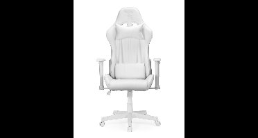 Ranqer Felix - Gamestoel - Gaming Chair / Gaming Stoel - Ergonomische Bureaustoel - Verstelbaar armleuningen - Wit