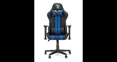Ranqer Felix Gamestoel - Gaming Chair  / Gaming Stoel - Ergonomische Bureaustoel - Verstelbaar armleuningen - Zwart / Blauw