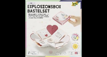 folia uitvouwdoos-knutselset 'Romantiek'