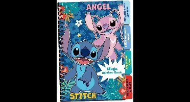 Disney Lilo & Stitch Stickerboek – 13,2 × 20,3 cm – Inclusief Stickervellen & Dividers