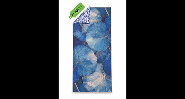 SooBluu - Antislip Yoga handdoek LILY - Sporthanddoek - Duurzaam gemaakt van gerecycled plastic (rPET) tot microvezel - Fluweelzacht, lichtgewicht & sneldrogend - 183x68 cm - Hygiënisch & compact