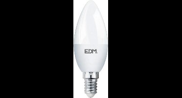 EDM LED Kaarslamp B35 E14 5W 3200K 400lm 230V - LED Lampen - Warm Wit - 3-Pack