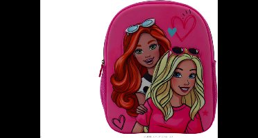 Barbie: Rugtas, 32x11x26cm - 3D, Barbie rugzak, Rugzak, Barbie,