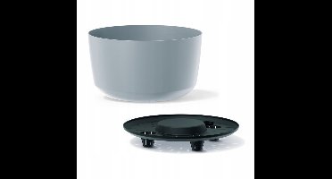 Prosperplast Gracia Standaard Pot - Jasgrijs, 30cm