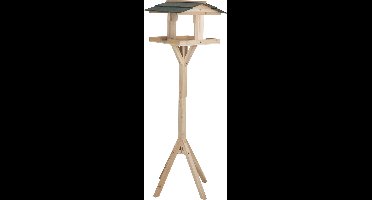 Lifetime Garden - Vogelhuisje op Paal - 115 x 35 x 35 CM - Beschermt Vogelvoer tegen Zon en Regen - voor Tuin en Balkon