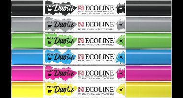 Duotip talens ecoline set 6 stuks basis | 3 stuks