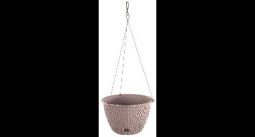 Prosperplast Round Hanging Splofy Round Ws 4.8l 27x16.6 Cm Bloempot Bruin