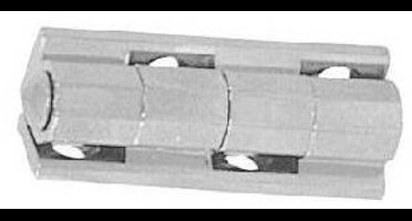 Plastimo Universeel L Ch-scharnier 2 Eenheden Zilver 40 x 15 x 10 mm