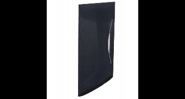 Esselte VIVIDA Map met Elastiek 15mm Zwart - Robuust en Praktisch