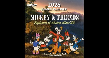 MICKEY & FRIENDS - Familienplaner im Format 30 x 30