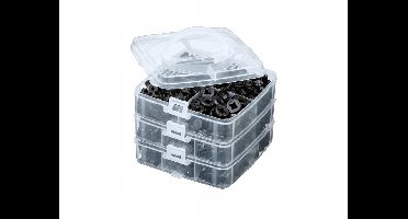 Parkside 630-delige set: Auto-interieurclips en kabelbinders