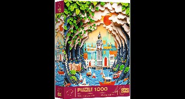Trefl puzzel London 1000 stukjes - legpuzzel volwassenen kinderen.
