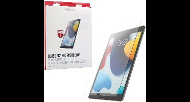 Hama beschermglas screenprotector glas voor Apple iPad 9 8 7 Gen 2021 2020 2019 10,2