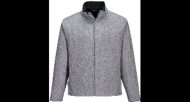 Portwest Print & Promo Softshell voor heren (2L) TK20 - Gemeleerd Grijs - L