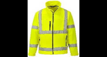 Portwest Hi-Vis Klassiek Softshell Jack (3L) S424 - Geel - M
