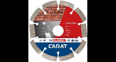 Carat Diamantzaag Baksteen Ø115X22,23Mm, Ca Classic
