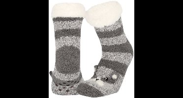 Apollo - Jongens - Fleece - Antislip - Huissokken - Antislip - Maat 25/30