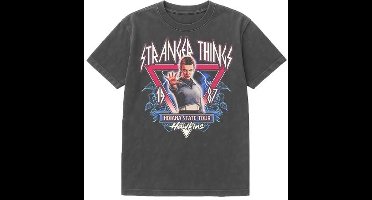 Stranger Things Season 5 - Eleven 87 Tour Front Back Heren T-shirt - meerkleurig - XXL