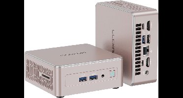 GEEKOM NUC Mini-pc - A5mini pc met Windows 11 - AMD Ryzen 5 7430U (tot 4,3 GHz) desktop-pc - mini-computer - 16 GB DDR4 512GB SSD met Windows 11 Pro - WiFi 6 - HDMI - BT 5.2 - pc voor games en kantoor - Mini pc - desktops - Game pc