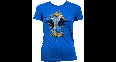 Batman Zamm! Girly T-Shirt Damen Blue-L