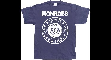 Marilyn Monroe T-Shirts SH-1-15139-H10-5 Navy-L