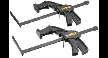 DeWALT DWS5026 Snelspanklemmen voor geleiderails Set