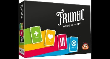 White Goblin Games - Frantic - Kaartspel - 2 tot 8 spelers - Chaos creëren - Hillarisch en Tactisch spel - Vanaf 12 jaar