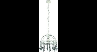 EGLO Steeleville Hanglamp - E27 - Ø 35 cm - Wit|Bruin