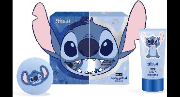 Disney Lilo & Stitch Geschenkset – 2-delig (Bruisbal + Bath & Showergel 75 ml) - Cadeauset - Giftset Waves for Days - Kerstcadeau, Sinterklaas