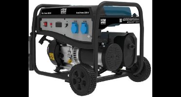 HBM Generator, Aggregaat 223cc met Benzinemotor 230V 3800W