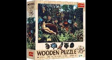 Trefl houten puzzel kunst Henri Rousseau 200 stukjes legpuzzel.