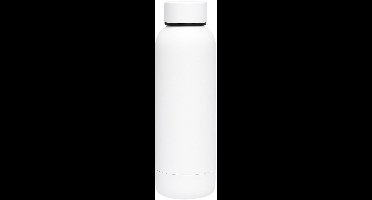 Drinkfles - Thermosfles 500 ml - Wit – Dubbelwandig RVS – 12 uur warm / 24 uur koud – Lekvrij & BPA-vrij