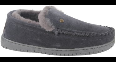 Warmbat Grizzly Mannen Sloffen - Grijs - Maat 47