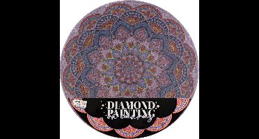 Craft Sensations - Diamond Painting voor Kinderen en Volwassenen - Diamond painting op ronde canvas - mandala