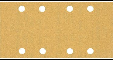 Bosch 50x Expert C470 schuurpapier met 8 gaten voor vlakschuurmac...