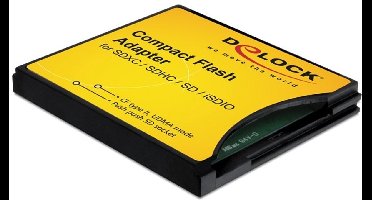 Compact Flash adapter voor SD geheugenkaarten - CF type II