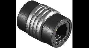 Digitaal optisch Toslink audio koppelstuk - passief / zwart